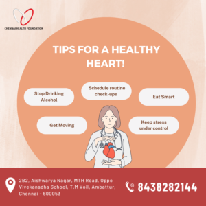 A healthy heart is the key to a long, vibrant life.