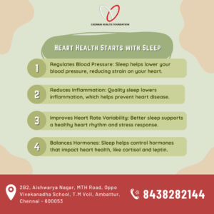 💤 A good night’s sleep is the best medicine for your heart ❤️. Prioritize rest and give your heart the care it deserves.