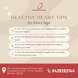 💖 No matter your age, keeping your heart healthy is key to living your best life! Start today, stay strong tomorrow. 💪