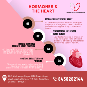 Hormonal shifts can change blood pressure, heart rate, and more.